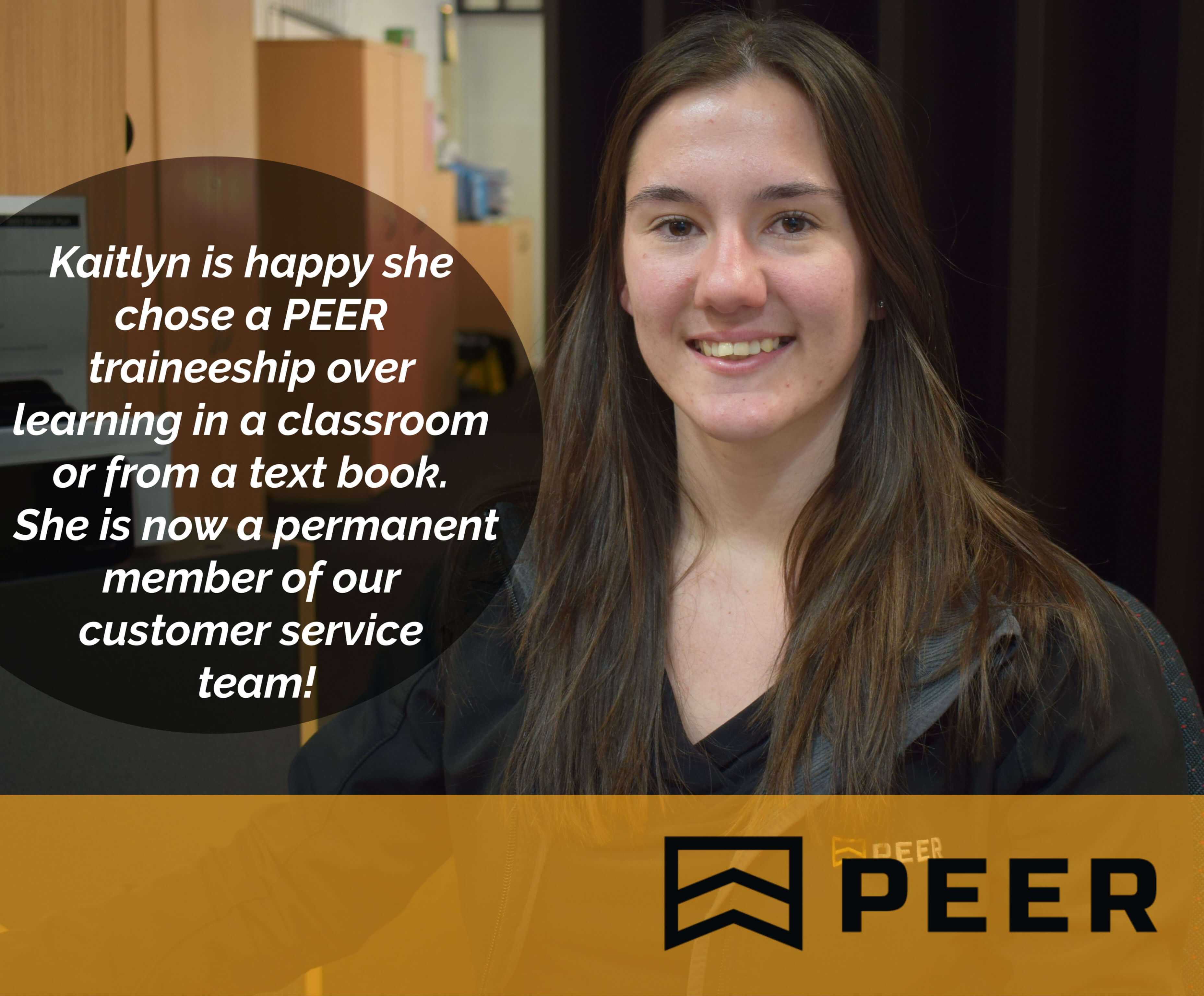 Have you considered a PEER traineeship?